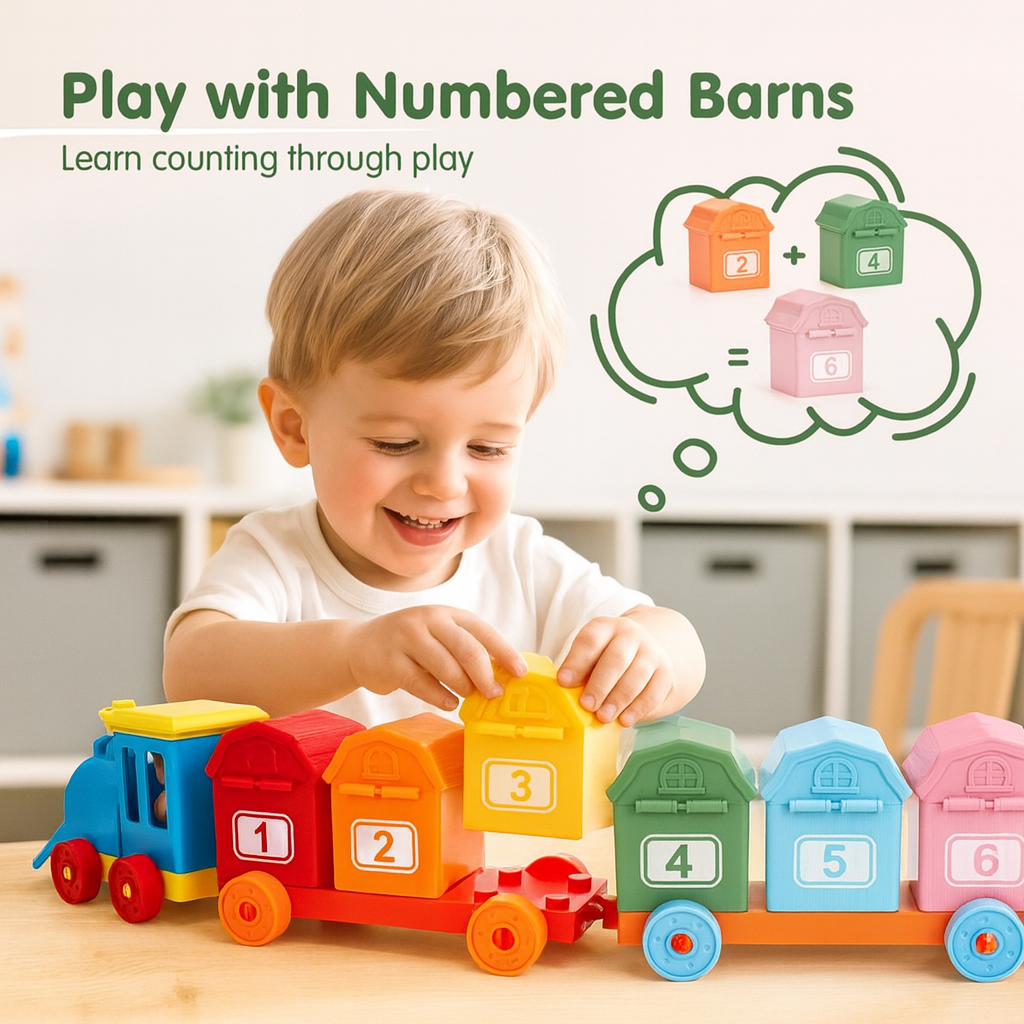 Totly™ Montessori Train Set For Toddlers