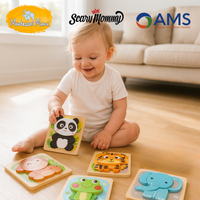 Totly™ Montessori Wooden Puzzle Set for Toddlers
