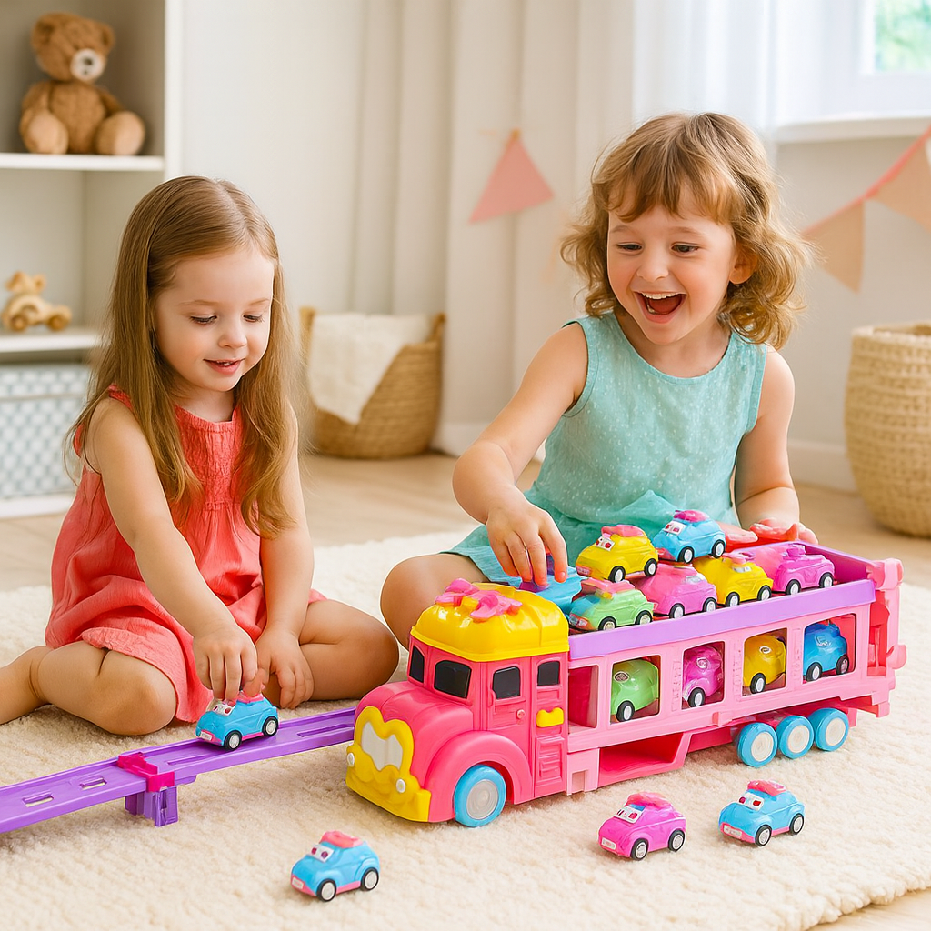 Totly™ Unicorn Foldable Car-Racer for Tots/Kids