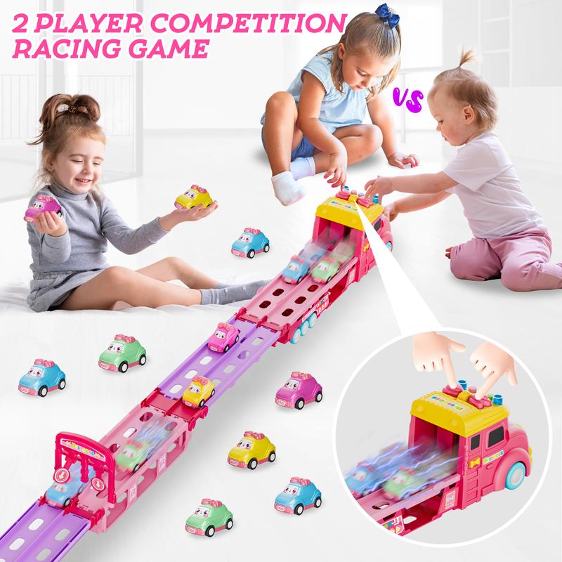 Totly™ Unicorn Foldable Car-Racer for Tots/Kids