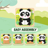 Totly™ Montessori Wooden Puzzle Set for Toddlers