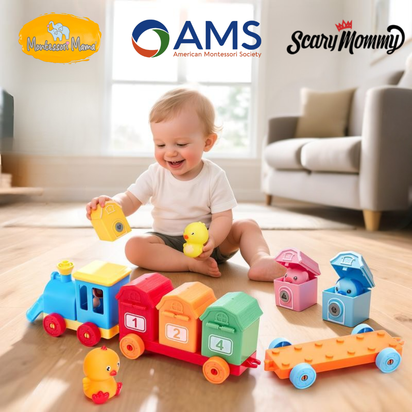 Totly™ Montessori Train Set For Toddlers